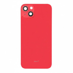 For Apple iPhone 14 Back Glass Without NFC, Enlarged Camera Frame Red Compatible For Apple iPhone 14 Back Glass Without NFC, Enlarged Camera Frame Red Compatible
