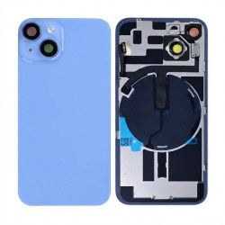 For Apple iPhone 14 Back Glass With NFC, Enlarge Camera Frame Blue Compatible For Apple iPhone 14 Back Glass With NFC, Enlarge Camera Frame Blue Compatible