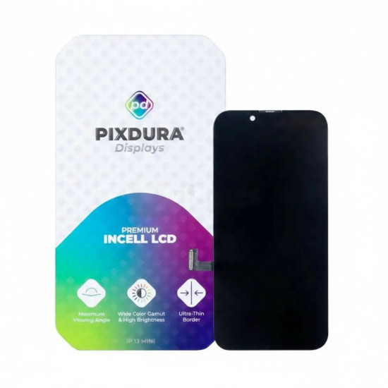 PIXDURA For iPhone 13 Mini Display And Digitizer In-Cell Premium (IC Removable) PIXDURA For iPhone 13 Mini Display And Digitizer In-Cell Premium (IC Removable)