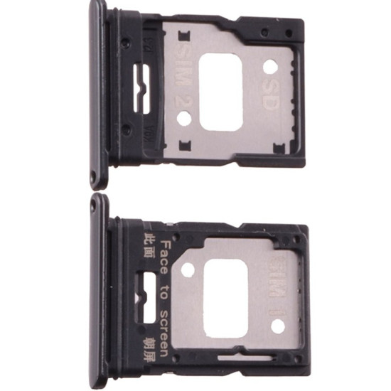 XIAOMI MI 11 LITE 4G/MI 11 LITE 5G SIM CARD HOLDER BLACK 3P XIAOMI MI 11 LITE 4G/MI 11 LITE 5G SIM CARD HOLDER BLACK 3P