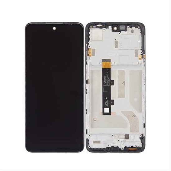 MOTOROLA EDGE 20 LITE XT2139 DISPLAY AND DIGITIZER WITH FRAME LAGOON GREEN OEM