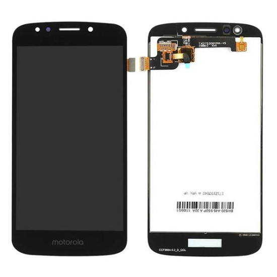 MOTOROLA MOTO E5 PLAY DISPLAY AND DIGITIZER COMPLETE BLACK