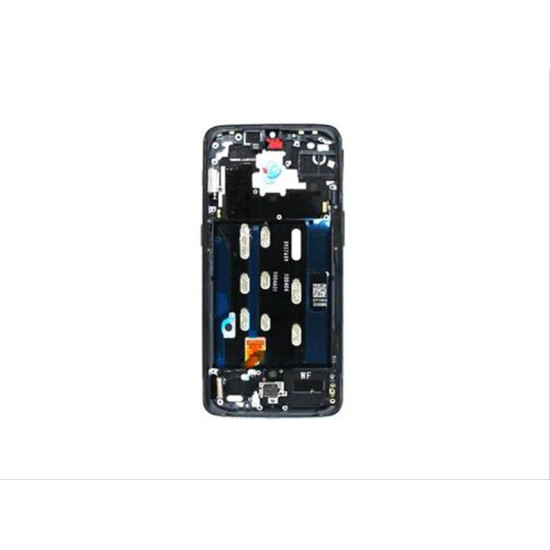 OnePlus 6T Display And Digitizer With Frame Mirror Black