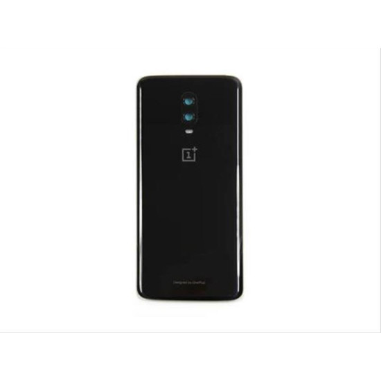 OnePlus 6T Back Cover Mirror Black (+ Lens)