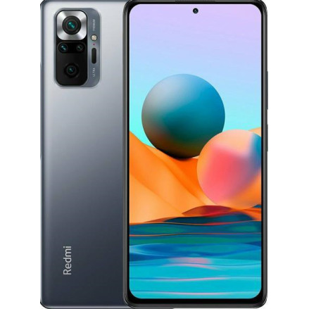 Xiaomi Redmi Note 10 Pro NFC Dual SIM (6GB/128GB) / 6.67 AMOLED 120Hz / 108 MP / Onyx Gray Refurbished Grade A Xiaomi Redmi Note 10 Pro NFC Dual SIM (6GB/128GB) / 6.67 AMOLED 120Hz / 108 MP / Onyx Gray Refurbished Grade A