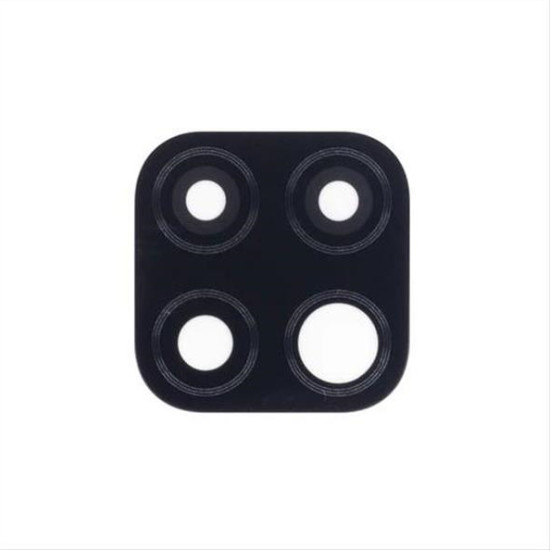 Huawei P40 Lite Camera Lens Frame Set Black (5pc)