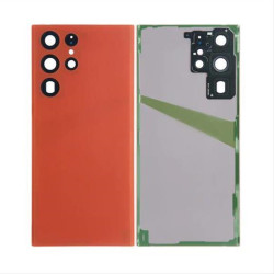 SAMSUNG GALAXY S22 ULTRA S908B BACK COVER RED WITH LENS (OEM) SAMSUNG GALAXY S22 ULTRA S908B BACK COVER RED WITH LENS (OEM)