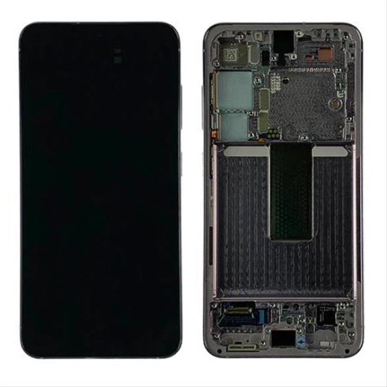 SAMSUNG GALAXY S23 S911B DISPLAY AND DIGITIZER WITH FRAME LAVENDER SERVICE PACK
