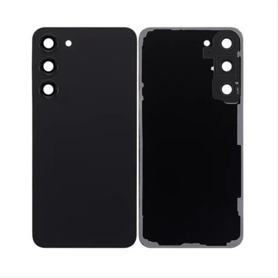 SAMSUNG GALAXY S23 PLUS S916B BACK COVER PHANTOM BLACK WITH LENS (OEM)