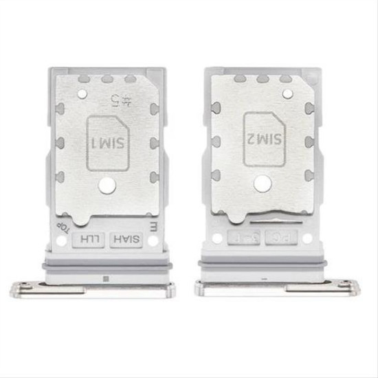 SAMSUNG GALAXY S23 ULTRA S918B SIM AND SD CARD HOLDER CREAM