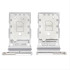 SAMSUNG GALAXY S23 ULTRA S918B SIM AND SD CARD HOLDER CREAM