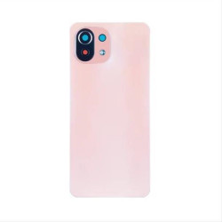 XIAOMI MI 11 LITE (M2101K9AG) BACK COVER PEACH PINK WITH LENS