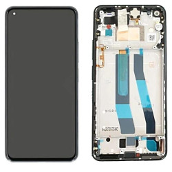 XIAOMI MI 11 LITE 5G NE DISPLAY AND DIGITIZER WITH FRAME TRUFFLE BLACK OEM XIAOMI MI 11 LITE 5G NE DISPLAY AND DIGITIZER WITH FRAME TRUFFLE BLACK OEM