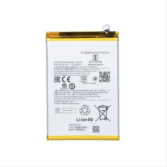 XIAOMI REDMI 12C (22120RN86G) BATTERY BN5K OEM
