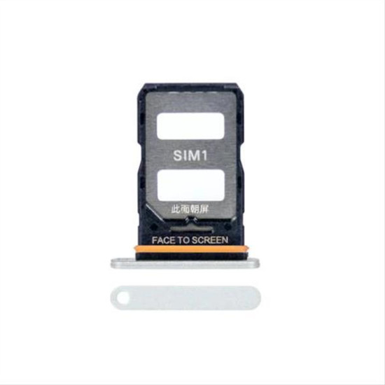 XIAOMI REDMI NOTE 12 PRO PLUS (22101316UG) SIM CARD HOLDER WHITE OEM