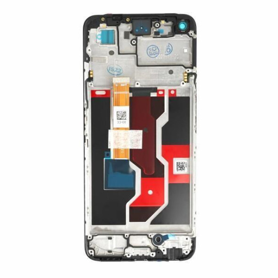 REALME 9I RMX3491 DISPLAY AND DIGITIZER WITH FRAME BLACK ORIGINAL