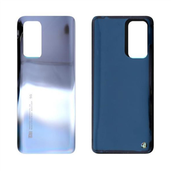 XIAOMI MI 10T 5G BATTERY COVER SILVER ΜΕ ΑΥΤΟΚΟΛΛΗΤΗ ΤΑΙΝΙΑ ΑΔΙΑΒΡΟΧΟΠΟΙΗΣΗΣ 3P OR