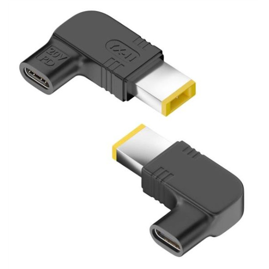 POWERTECH αντάπτορας τροφοδοσίας YX-11, USB-C σε Lenovo 11x4.5mm, μαύρος POWERTECH αντάπτορας τροφοδοσίας YX-11, USB-C σε Lenovo 11x4.5mm, μαύρος