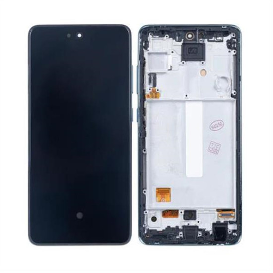 SAMSUNG GALAXY A52 5G A526B DISPLAY AND DIGITIZER COMPLETE AWESOME BLUE (OLED)