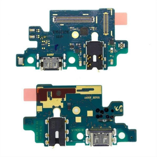 SAMSUNG A40 A405 (TYPE C) ΠΛΑΚΕΤΑ ΚΟΝΕΚΤΟΡΑ ΦΟΡΤΙΣΗΣ+AUDIO JACK+ΕΠΑΦΗ ΚΕΡΑΙΑΣ-ΜΙΚΡΟΦΩΝΟ