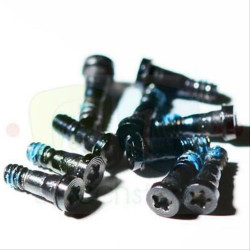 For iPhone 7 Bottom Screw Black / Jet Black Set (10pc) For iPhone 7 Bottom Screw Black / Jet Black Set (10pc)