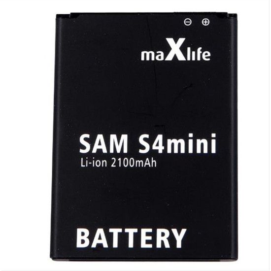 Maxlife battery for Samsung Galaxy S4 Mini i9190 / B500BE 2100mAh OEM000003