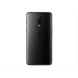 OnePlus 6 Back Cover Mirror Black (+ Lens)