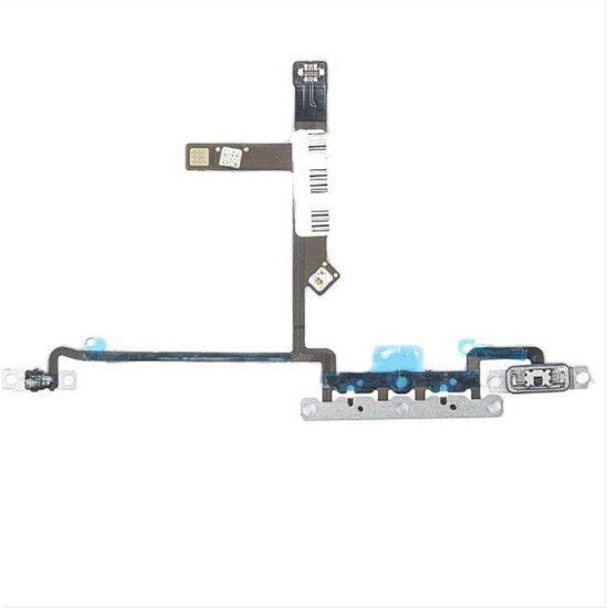 FLEX CABLE IPHONE XS VOLUME WITH METAL PLATE