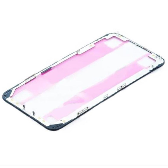 FRAME WITH STICKER FOR LCD IPHONE XS MAX BLACK