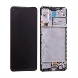 LCD + TOUCH PAD COMPLETE SAMSUNG A217 GALAXY A21S BLACK WITH FRAME LCD + TOUCH PAD COMPLETE SAMSUNG A217 GALAXY A21S BLACK WITH FRAME