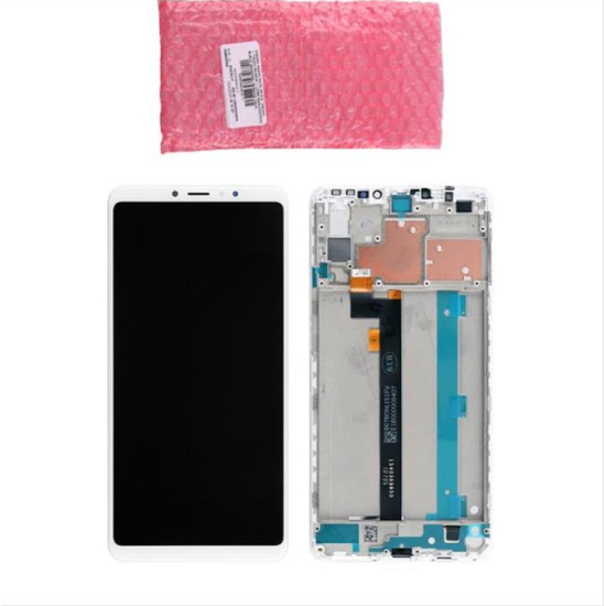 XIAOMI MI MAX 3 ΟΘΟΝΗ + TOUCH SCREEN + LENS+ FRAME 560410031033 WHITE