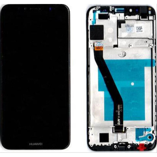 Huawei Y6 2018 Lcd Touch Screen - Frame - Battery Black Huawei Y6 2018 Lcd Touch Screen - Frame - Battery Black