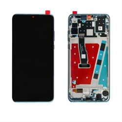 HUAWEI P30 LITE ΟΘΟΝΗ + TOUCH SCREEN + LENS + FRAME BLUE HUAWEI P30 LITE ΟΘΟΝΗ + TOUCH SCREEN + LENS + FRAME BLUE