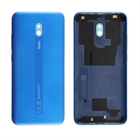 Για Xiaomi Redmi 8A - Battery Cover / Rear Housing With Buttons - Blue