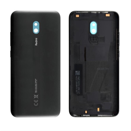 Για Xiaomi Redmi 8A - Battery Cover / Rear Housing With Buttons - Black