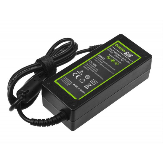 Green Cell PRO Charger AC Adapter for Samsung 60W / 19V 3.16A / 5.5mm-3.0mm AD20P