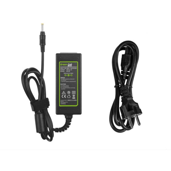 Green Cell PRO Charger AC Adapter for HP Mini 110 210 Compaq Mini CQ10 19V 2.1A 40W AD10P