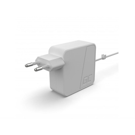 Green Cell Charger AC Adapter for Apple Macbook 45W / 14.5V 3.1A / Magsafe 2 AD48