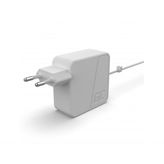 Green Cell Charger AC Adapter for Apple Macbook 45W / 14.5V 3.1A / Magsafe AD36