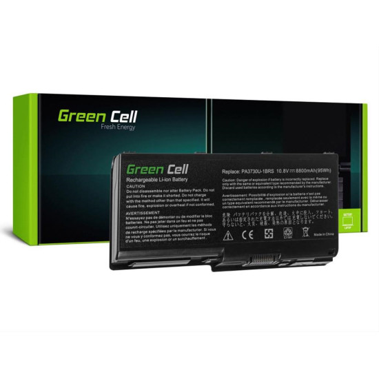 Green Cell Battery for Toshiba Qosmio X500 X505 Satellite P500 P505 P505D / 11,1V 8800mAh TS32 Green Cell Battery for Toshiba Qosmio X500 X505 Satellite P500 P505 P505D / 11,1V 8800mAh TS32