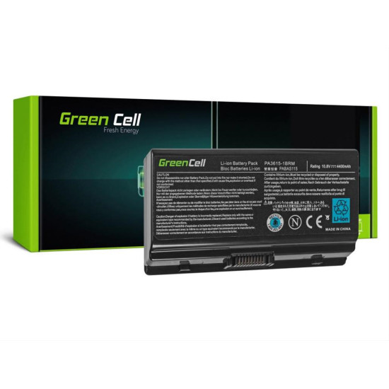 Green Cell Battery for Toshiba Satellite L40 L45 L401 L402 PA3591U-1BRS / 11,1V 4400mAh TS19 Green Cell Battery for Toshiba Satellite L40 L45 L401 L402 PA3591U-1BRS / 11,1V 4400mAh TS19