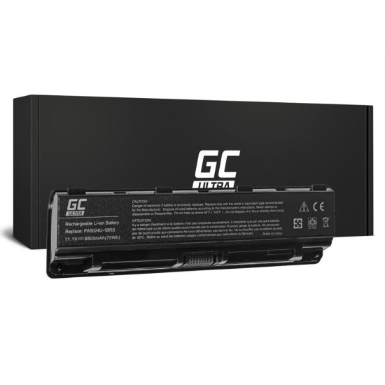 Green Cell ULTRA Battery for Toshiba Satellite C850 C855 L855 PA5024U-1BRS / 11,1V 6800mAh TS13ULTRA