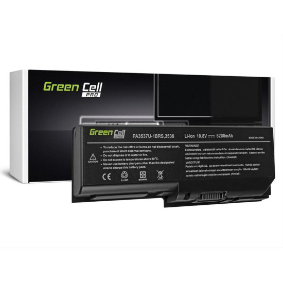 Green Cell PRO Battery for Toshiba Satellite L350 P200 PA3536U-1BRS / 11,1V 5200mAh TS09PRO