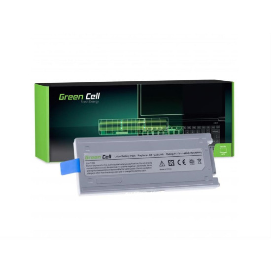Green Cell Battery for Panasonic Toughbook CF-19 (grey) / 11,1V 4400mAh PS02