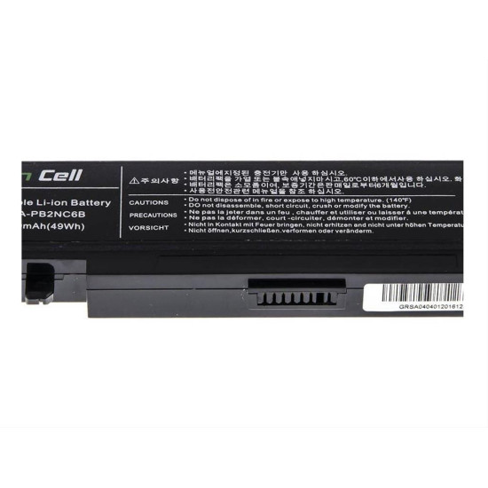 Green Cell Battery AA-PB4NC6B for Samsung R60 R61 R70 R509 R510 R560 R610 R700 R710 Green Cell Battery AA-PB4NC6B for Samsung R60 R61 R70 R509 R510 R560 R610 R700 R710