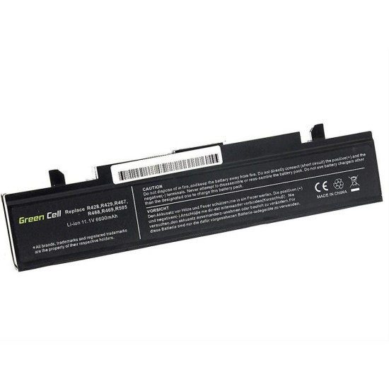 Green Cell Battery for Samsung R519 R522 R530 R540 R580 R620 R719 R780 / 11,1V 6600mAh SA02 Green Cell Battery for Samsung R519 R522 R530 R540 R580 R620 R719 R780 / 11,1V 6600mAh SA02