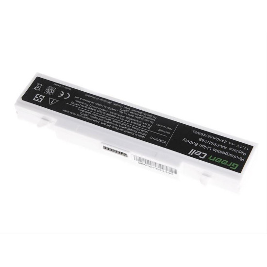 Green Cell Battery for Samsung R519 R522 R530 R540 R580 R620 R719 R780 (white) / 11,1V 4400mAh SA01B Green Cell Battery for Samsung R519 R522 R530 R540 R580 R620 R719 R780 (white) / 11,1V 4400mAh SA01B