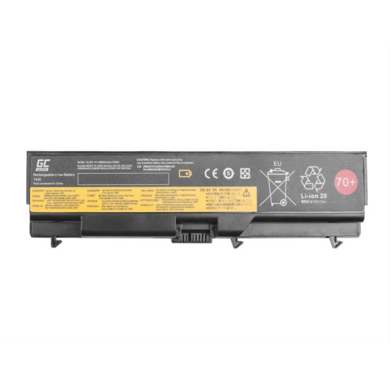 Green Cell ULTRA Battery for Lenovo ThinkPad L430 L530 T430 T530 W530 / 11,1V 6800mAh LE49ULTRA Green Cell ULTRA Battery for Lenovo ThinkPad L430 L530 T430 T530 W530 / 11,1V 6800mAh LE49ULTRA