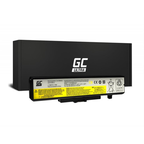Green Cell ULTRA Battery for Lenovo Y480 V480 Y580 / 11,1V 6800mAh LE34ULTRA Green Cell ULTRA Battery for Lenovo Y480 V480 Y580 / 11,1V 6800mAh LE34ULTRA