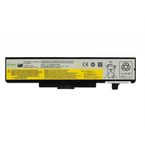 Green Cell PRO Battery for Lenovo Y480 V480 Y580 / 11,1V 5200mAh LE34PRO Green Cell PRO Battery for Lenovo Y480 V480 Y580 / 11,1V 5200mAh LE34PRO